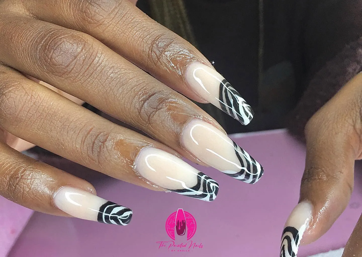 The Painted Nails by Andile